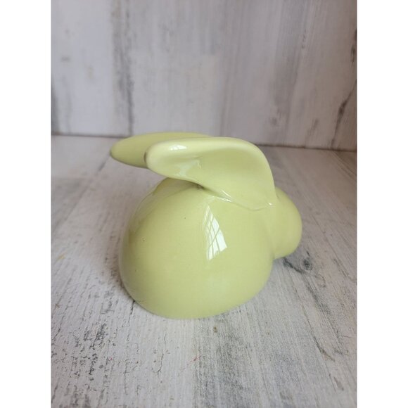 Small Easter light green bunny rabbit home decor - Picture 4 of 5